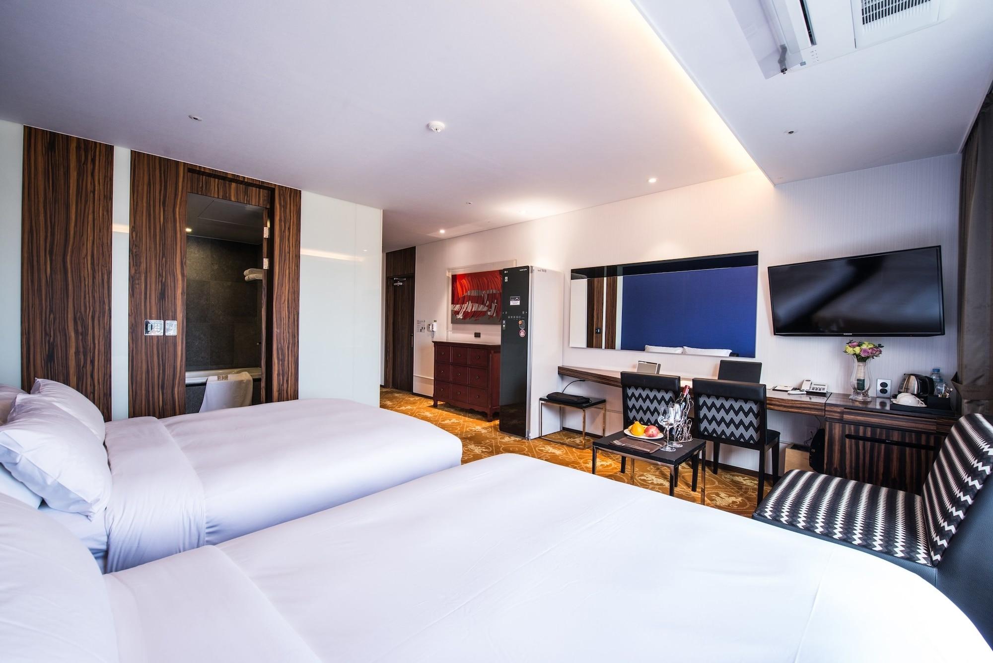 Hotel Leo Jeju Bagian luar foto